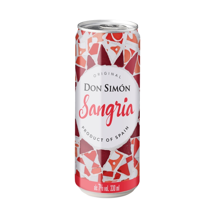 sangría lata, 330ml