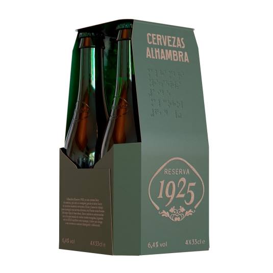 cerveza reserva 1925 botella 330ml, pk-4