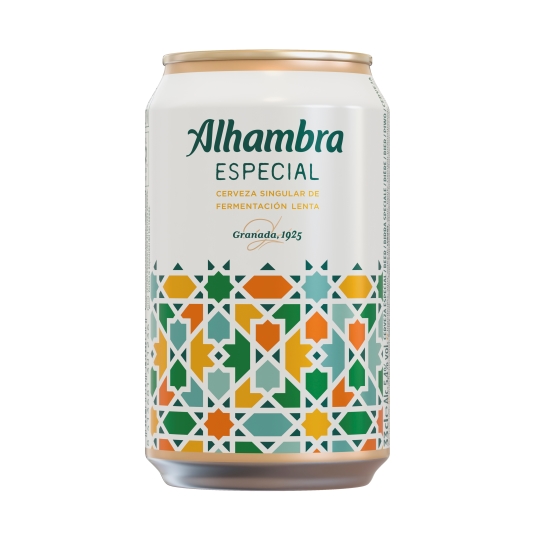 cerveza especial lata, 330ml