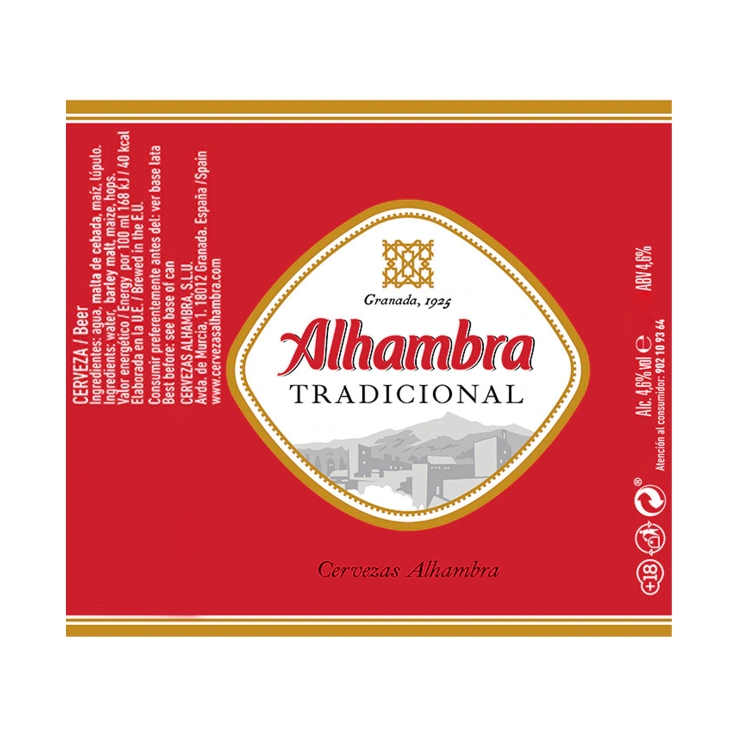 cerveza tradicional, 1l