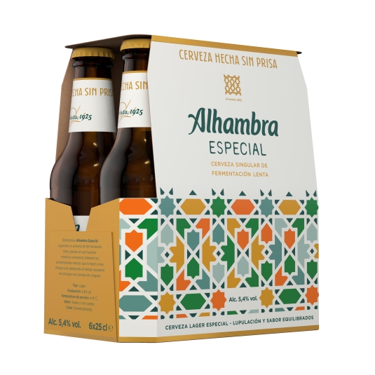 cerveza especial 250ml, pk-6