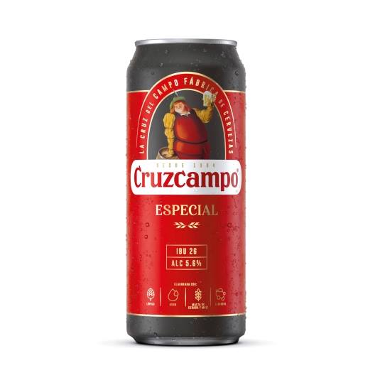 cerveza especial lata, 500ml