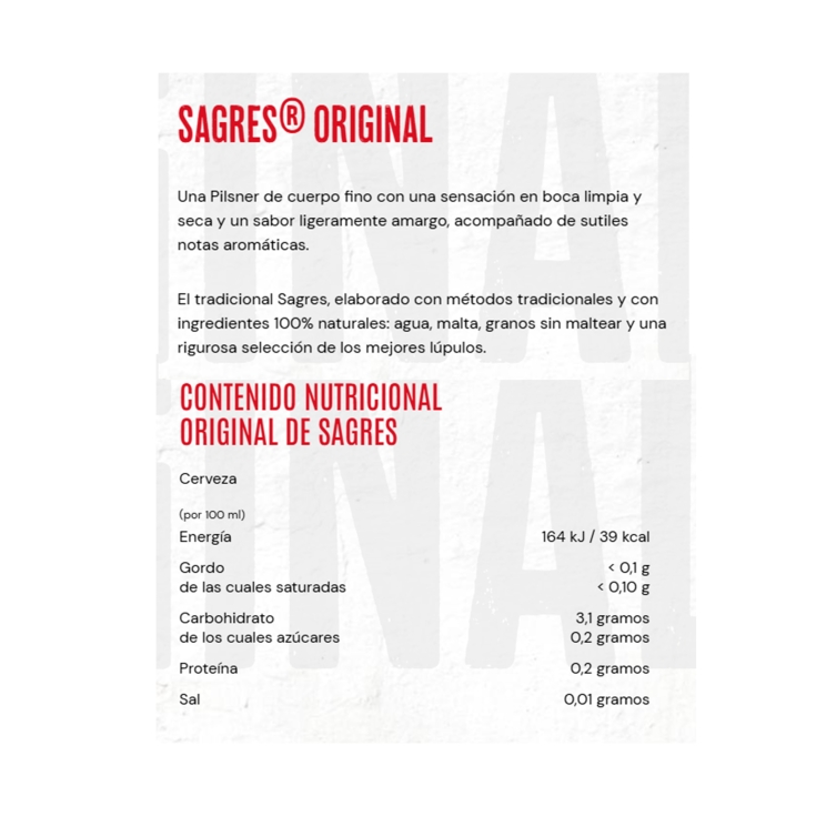 cerveza botellín 250ml, 24ud