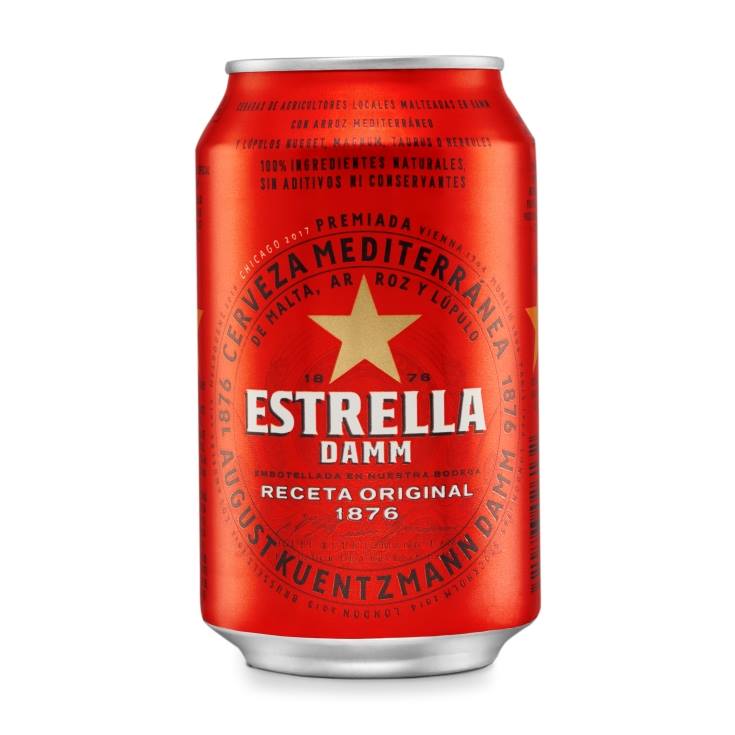 cerveza lata, 330ml