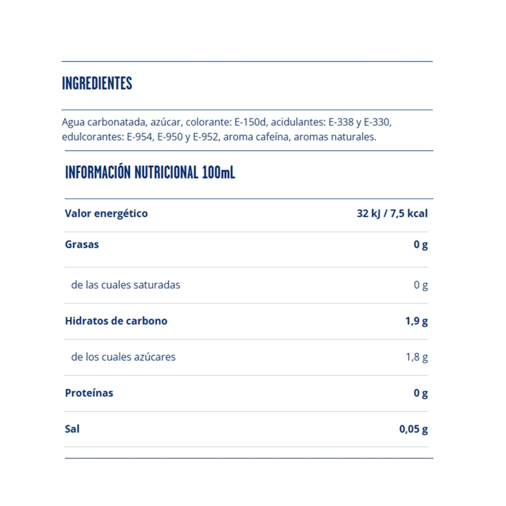 refresco cola lata, 330ml