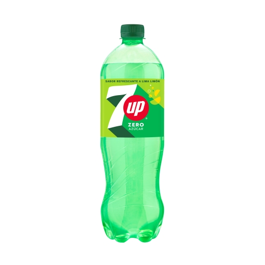 Gaseosa Lima Limón Sin Azucar Seven Up 7-Up Lemon Lime Sugar Free