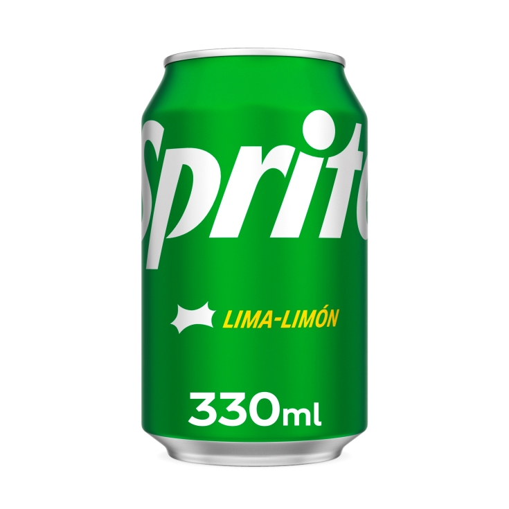 refresco lima limón lata, 330ml