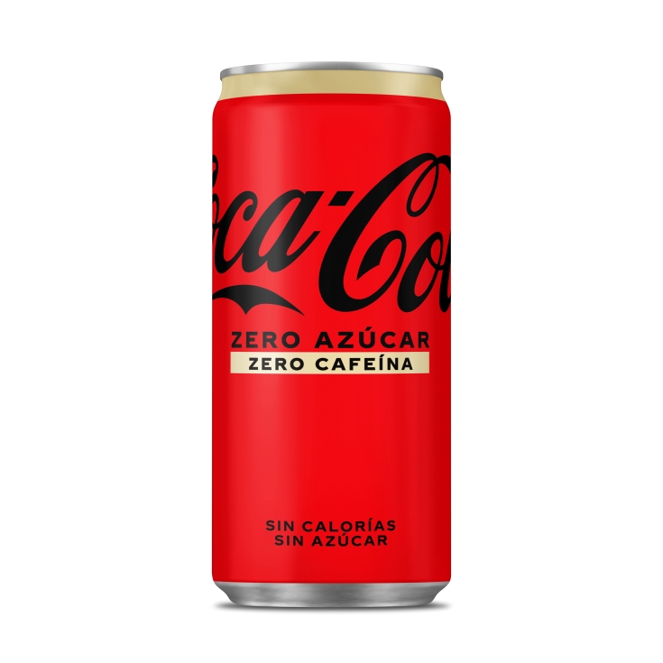 refresco cola zero zero lata, 200ml