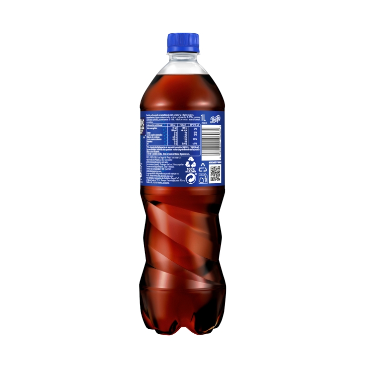 refresco cola botella, 1l