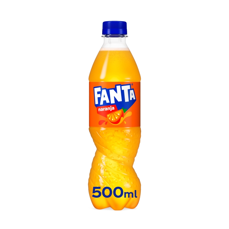 refresco naranja, 500ml