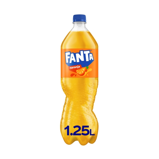 refresco naranja botella, 1.25l