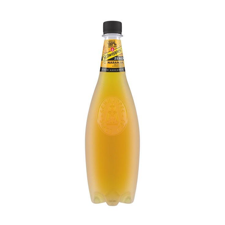 refresco naranja zero, 1l