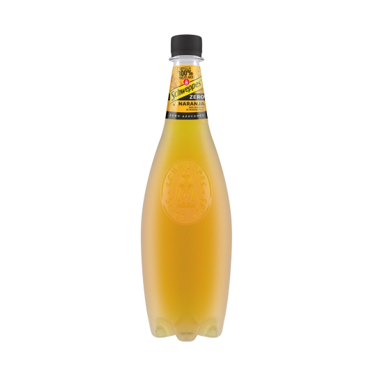 refresco naranja zero, 1l