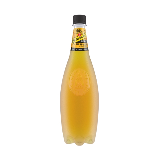 refresco naranja zero, 1l