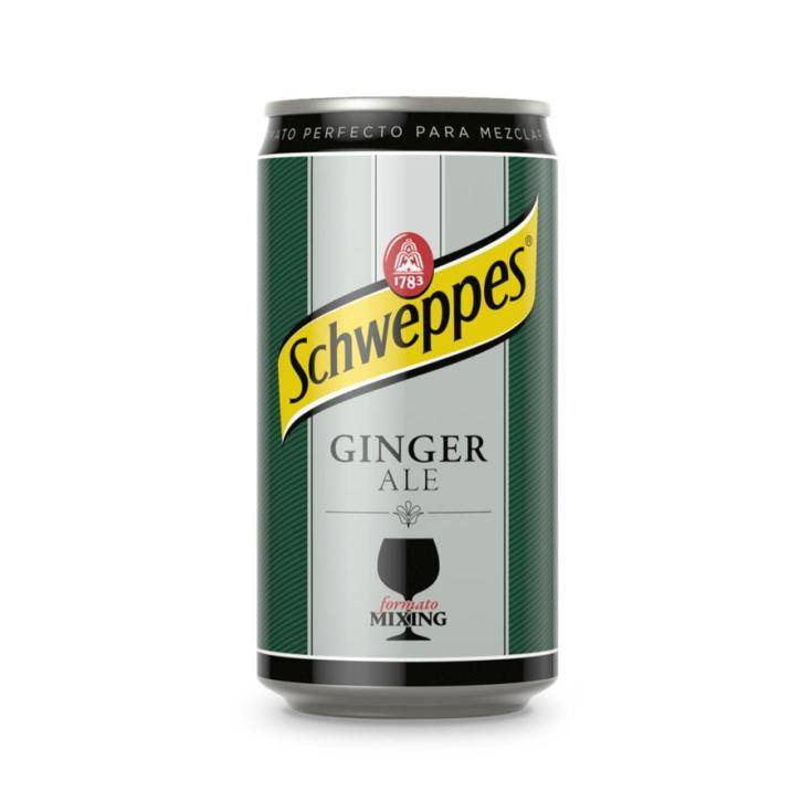 ginger ale lata, 250ml