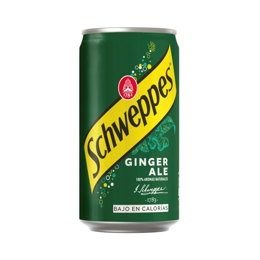 ginger ale lata, 250ml