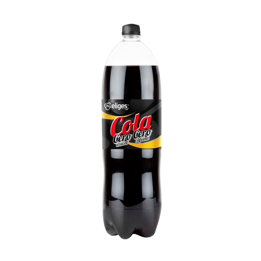 refresco cola cero cero, 2l