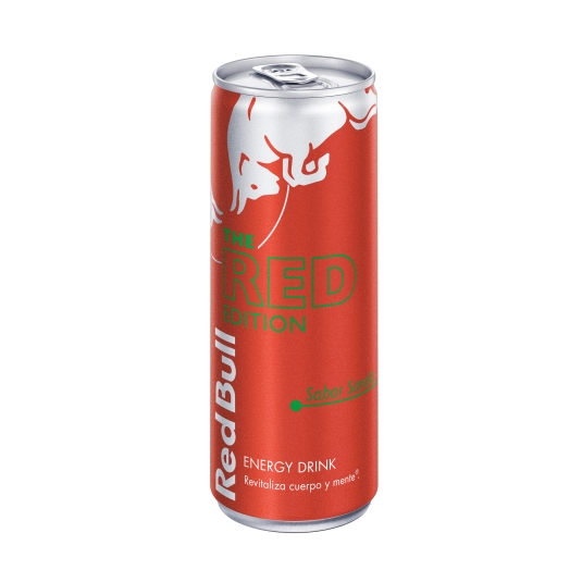 bebida energética red bull sandía, 250ml