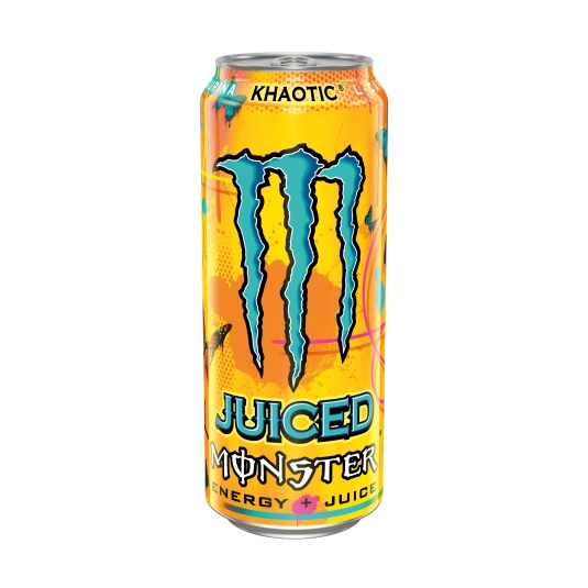 bebida energética khaotic juiced lata, 500ml