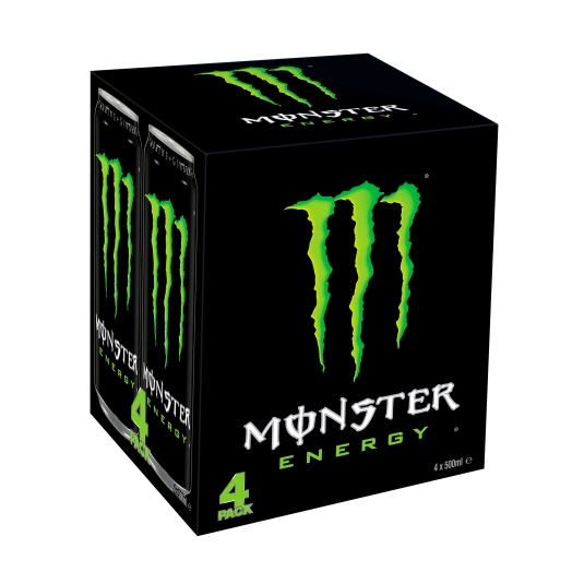 bebida energética monster energy lata, pk-4