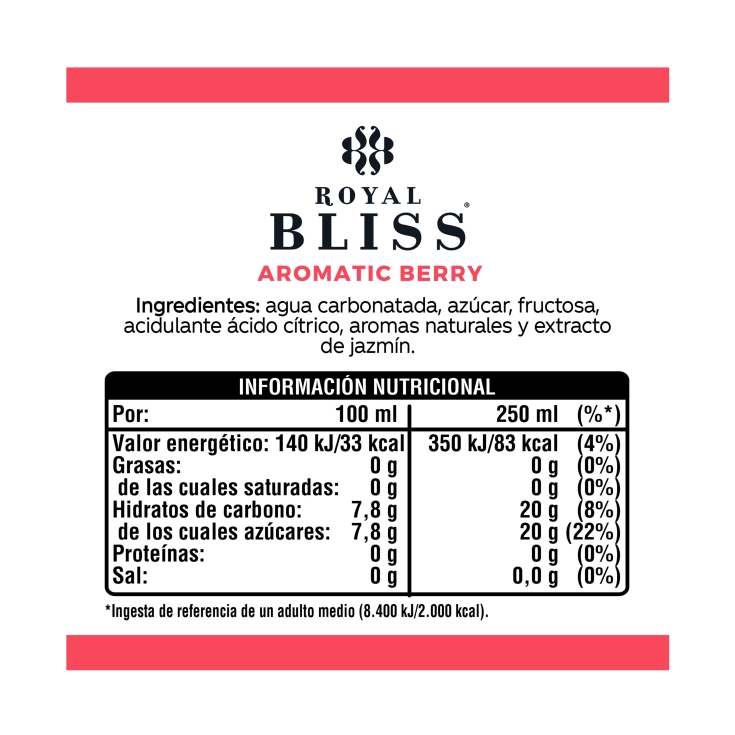 tónica berry lata, 250ml