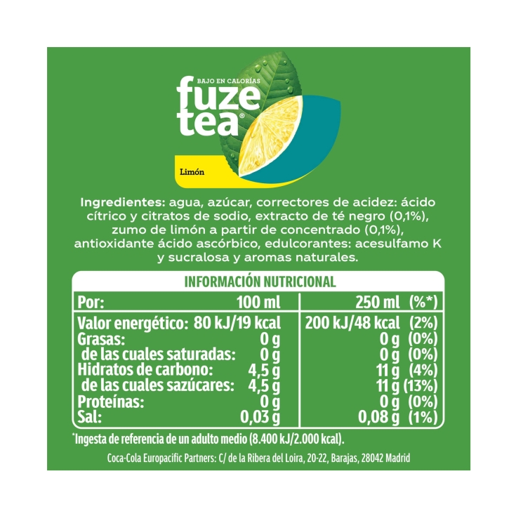 té al limón, 1.5l