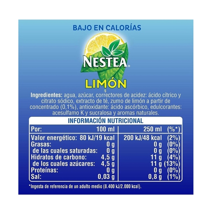 té al limón pet, 1,5l