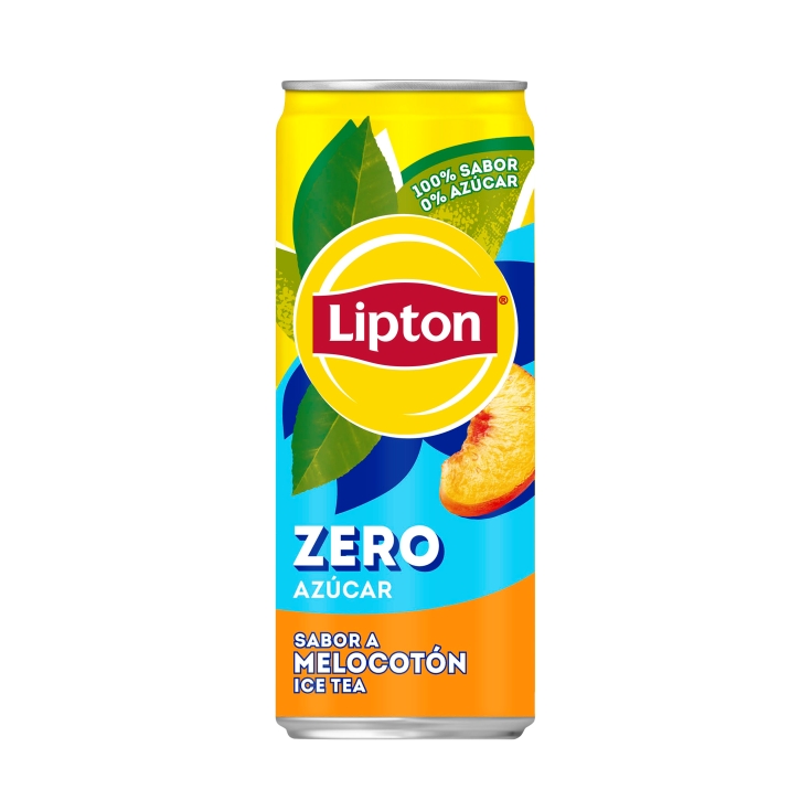 té con melocotón zero, 330ml