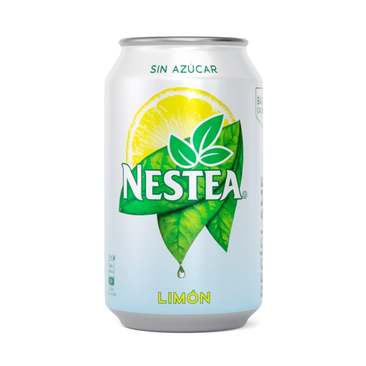 té al limón light lata, 330ml