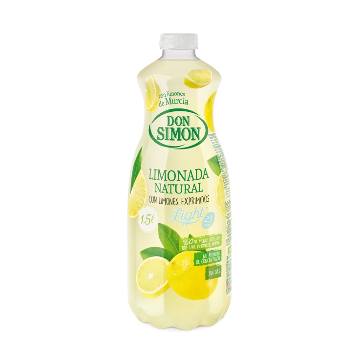 refresco limonada natural light, 1.5l