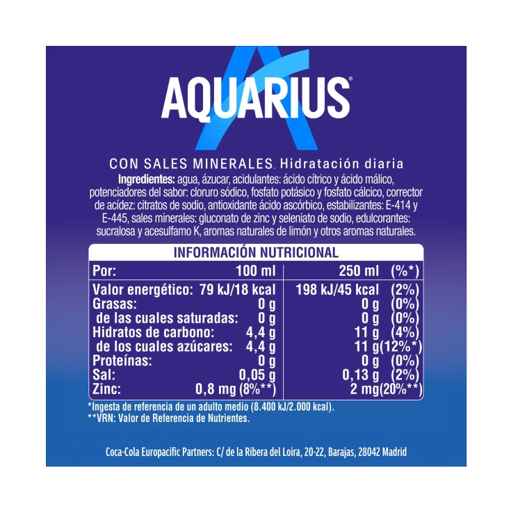 bebida isotónica limón 1,5l, pk-2