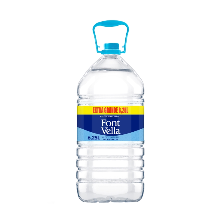 agua mineral, 6,25l