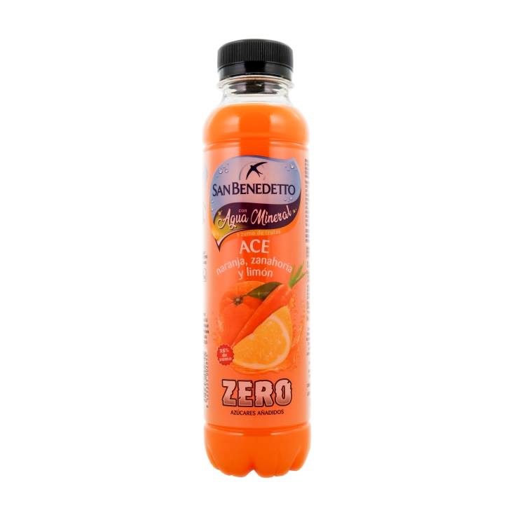 agua con zumo ace zero naranja-zanahor,40cl