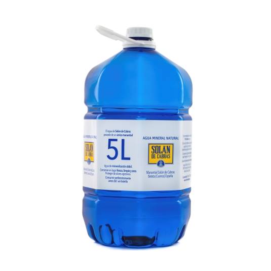 agua mineral, 5l