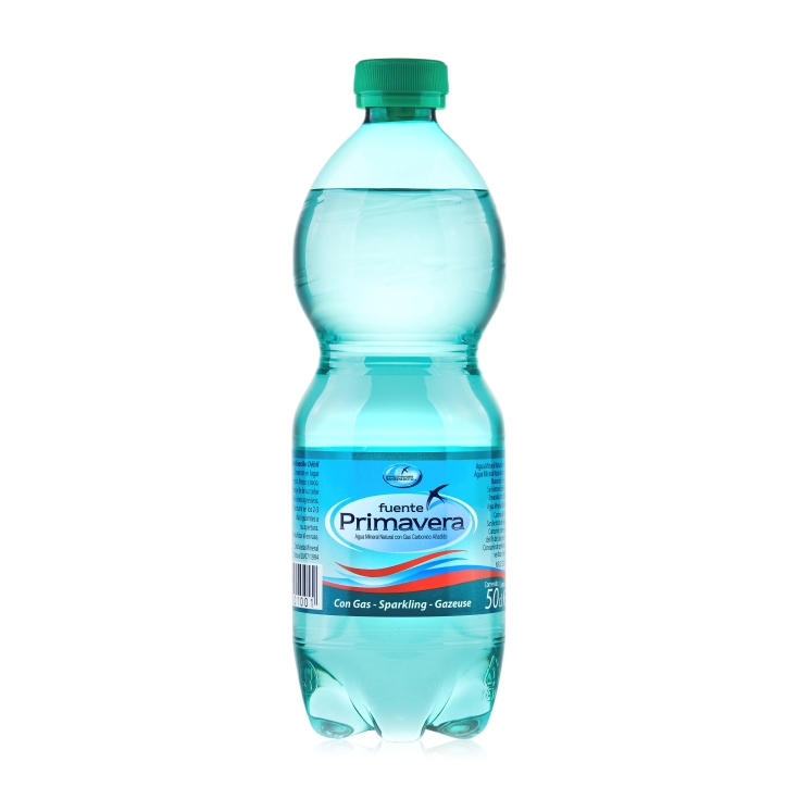 agua mineral con gas, 50cl