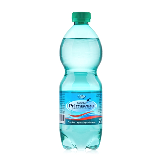 agua mineral con gas, 50cl