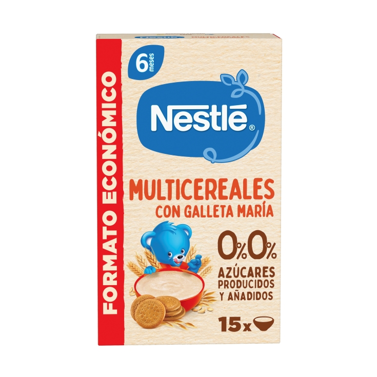 papilla multicereales galleta 0%0% azuc, 255g