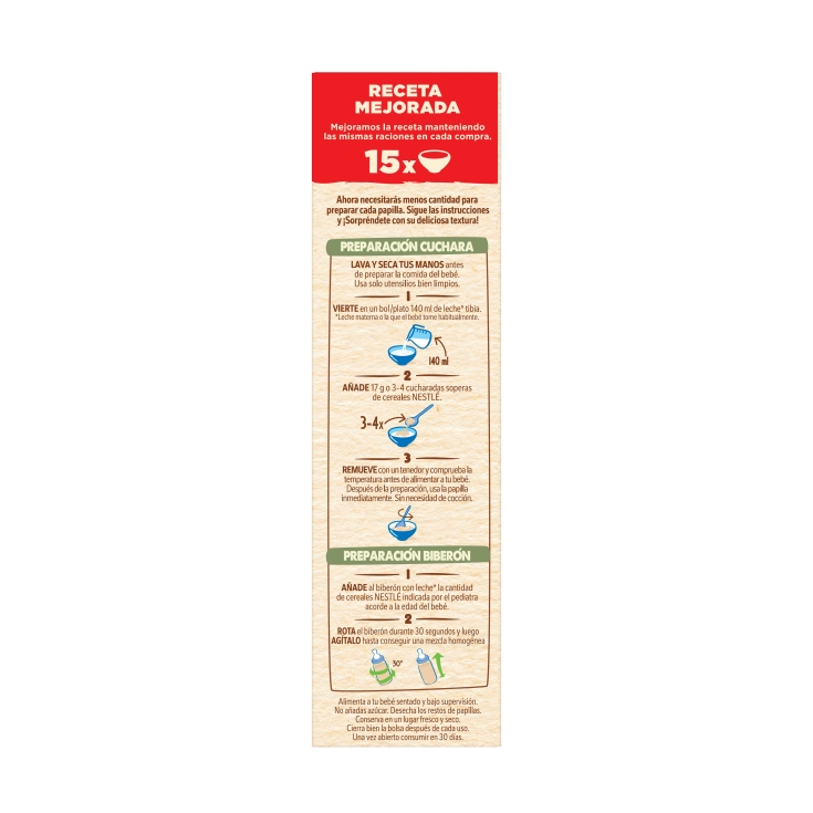 papilla multicereales galleta 0%0% azuc, 255g