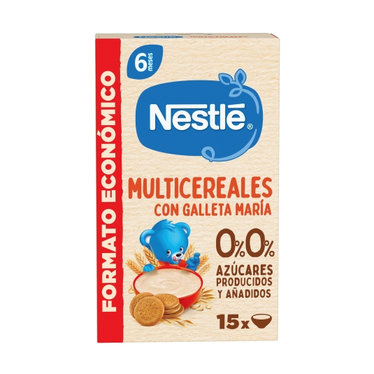 papilla multicereales galleta 0%0% azuc, 255g