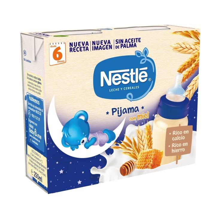 papilla liquida cereales con miel, pk-2