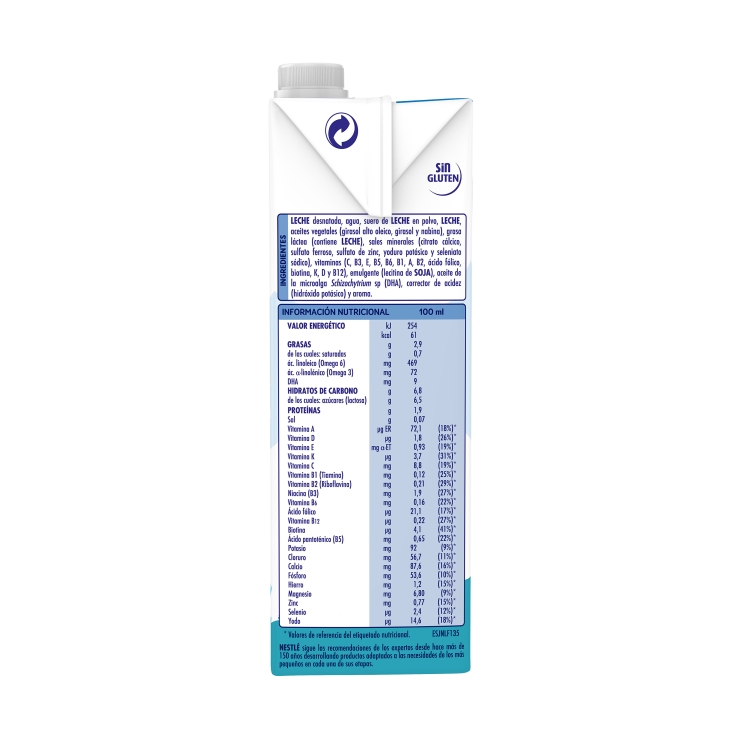 leche crecimiento original nativa 3, 1l