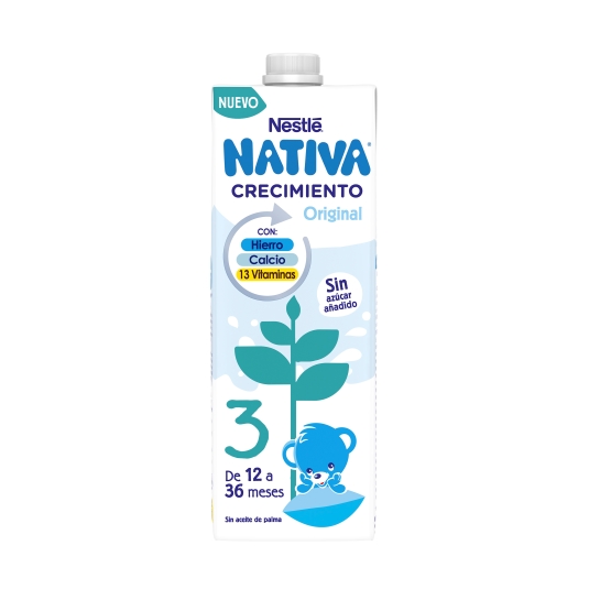 LECHE INFANTIL CRECIMIENTO PEQUES 3 PULEVA 1L - LaDespensa