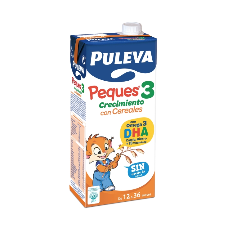 leche crecimiento peques-3 con cereales, 1l - El Jamón