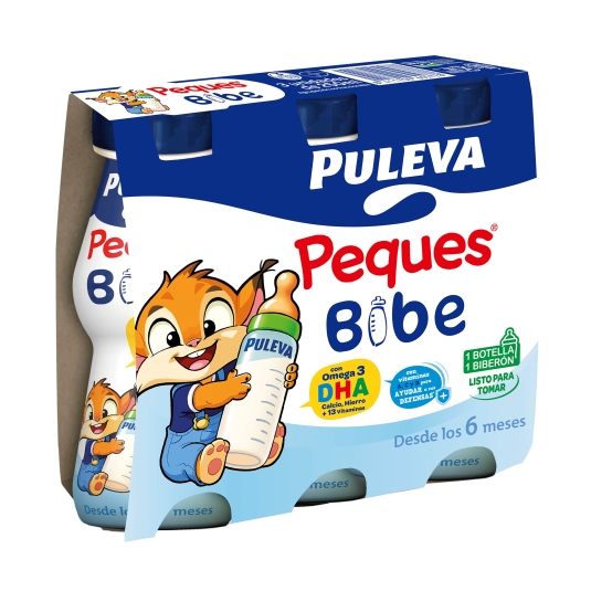 leche peques bibe 250ml, pk-3