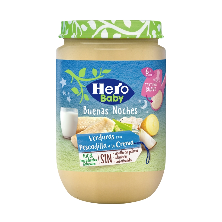 tarrito verduras con pescadilla, 190g