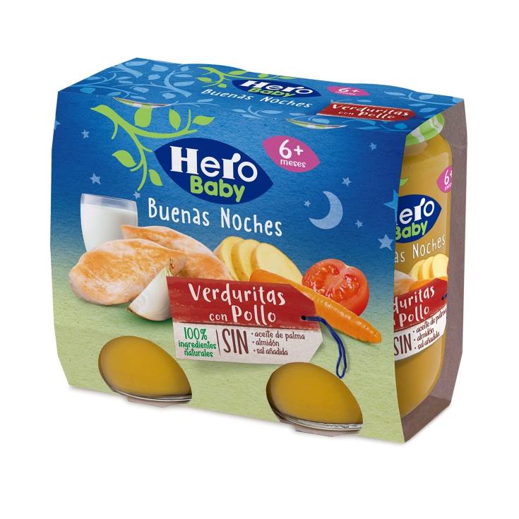 Calorías en Hero Baby Crema de Arroz sin Gluten e Información