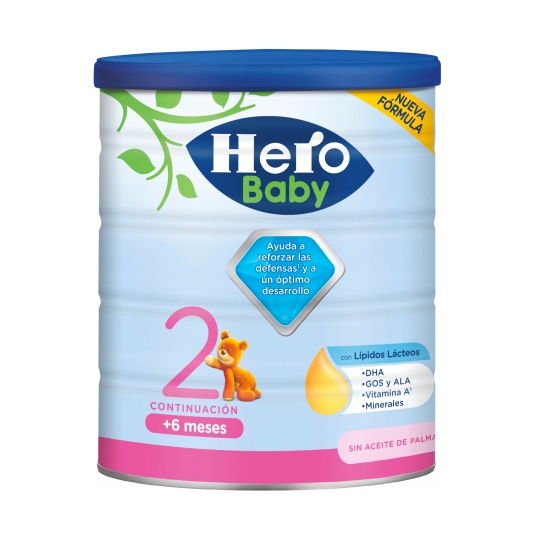 leche continuación para lactante 2, 800g