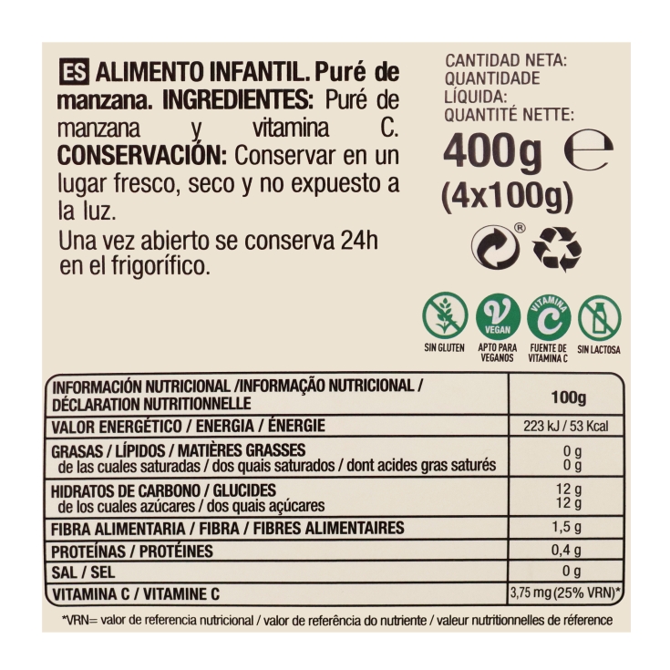 compota manzana, pk-4