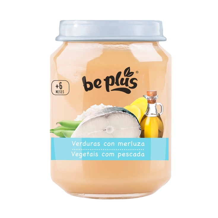 tarrito verduras con merluza, 250g