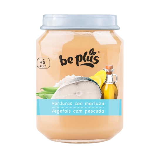 tarrito verduras con merluza, 250g